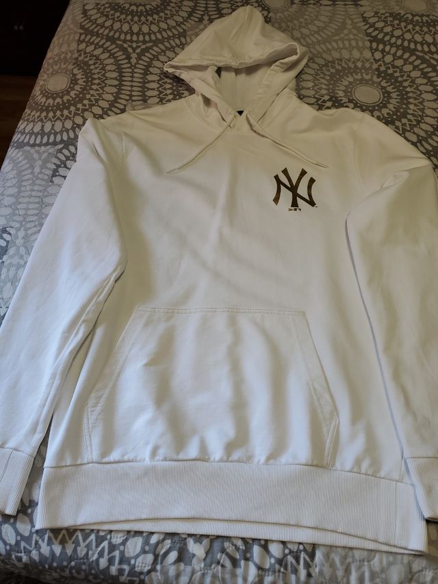 Sudadera NY new era blanca Talla L