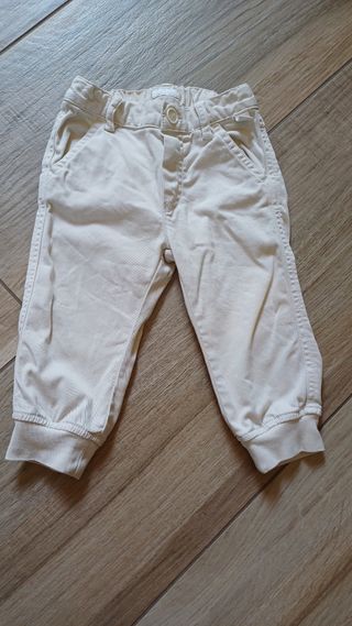 Pantaloni bimbo Il Gufo beige