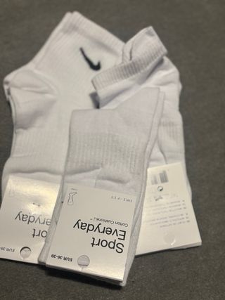 Calcetines Nike Blancos - 3 pares 7,50€