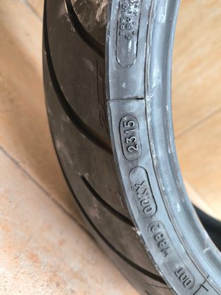 Neumáticos Michelin Pilot Road 2 usados