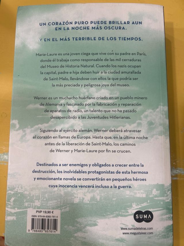 La luz que no puedes ver (Spanish Edition)