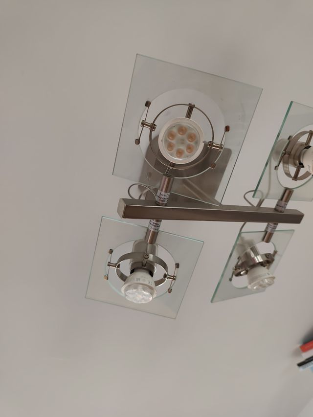 Lámpara techo 4 luces - Moderna