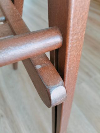 Sillas IKEA FRÖSVI plegables madera marrón