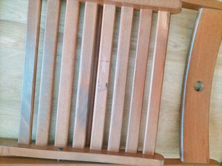 Sillas IKEA FRÖSVI plegables madera marrón