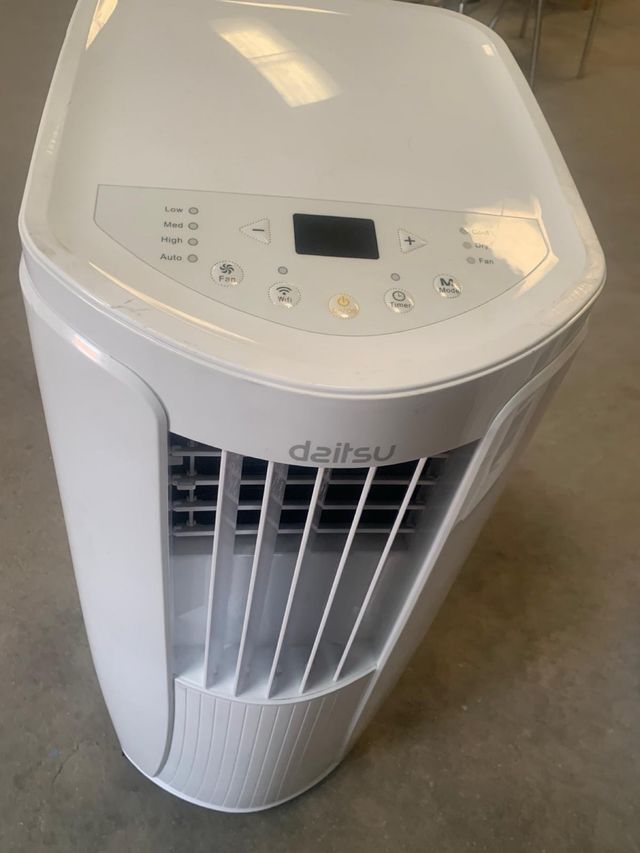 Aire acondicionado Daitsu portátil blanco