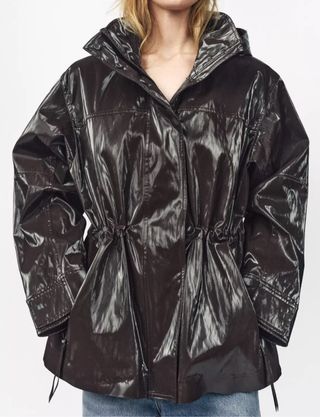 Parka Zara marrón
