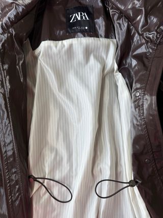 Parka Zara marrón