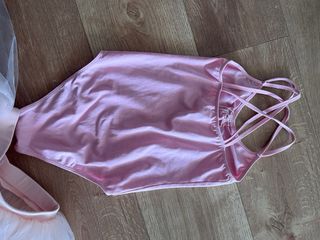 Tutú y maillot niña 5-6 años rosa