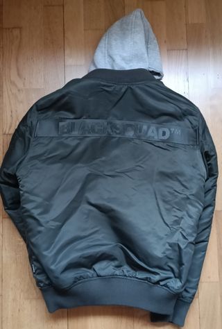 Cazadora Bomber Black Squad M