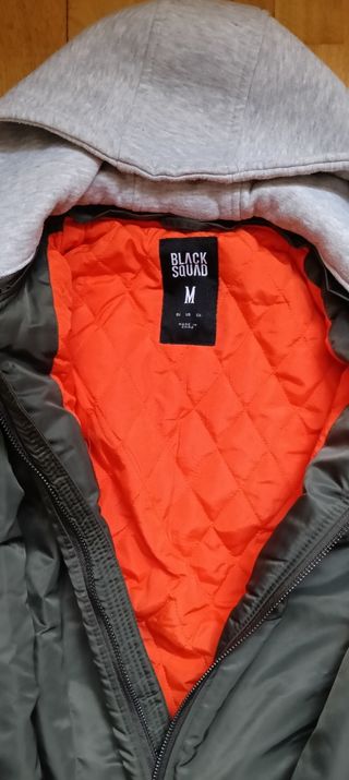 Cazadora Bomber Black Squad M