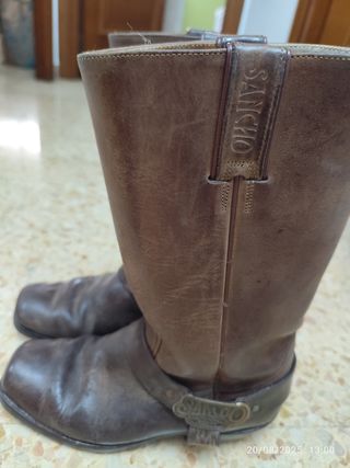 Botas Sancho Piel Marrón Talla 41