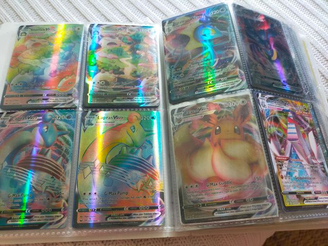 Cartas Pokémon vmax, gx, ex - 140