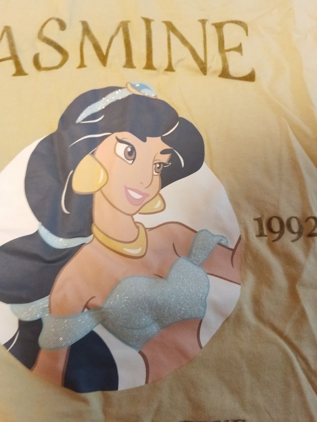 Pijama Jasmine Disney - Amarillo