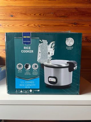 Olla arrocera 12 L - Acero inoxidable