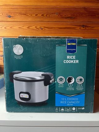 Olla arrocera 12 L - Acero inoxidable