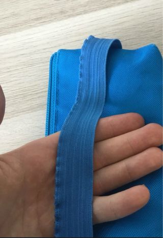 Estuche doble Oxford azul