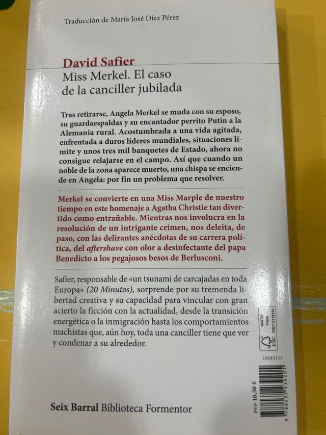 Miss Merkel. El caso de la canciller jubilada
