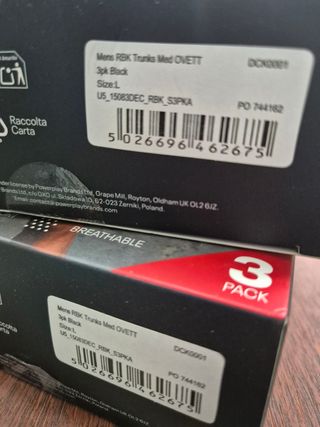 3 Pack Reebok Boxers - Talla L