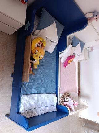 2 camas con colchón Ikea-Busunge Leer Descripción

