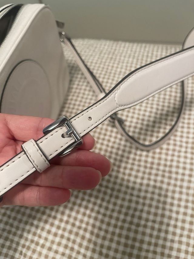 Bolso bandolera Michael Kors blanco