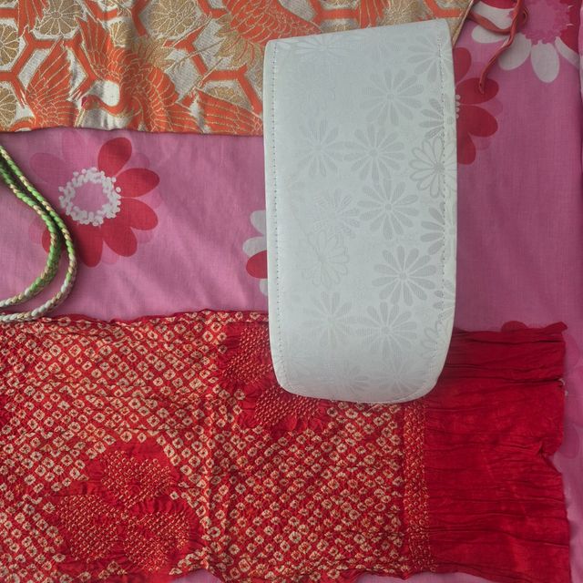 Kimono japonés vintage multicolor