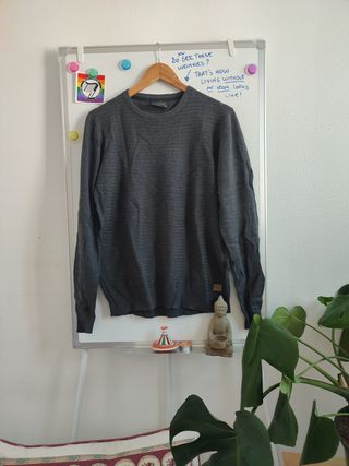 Jersey gris - Suéter 