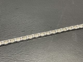 Pulsera oro blanco 18k