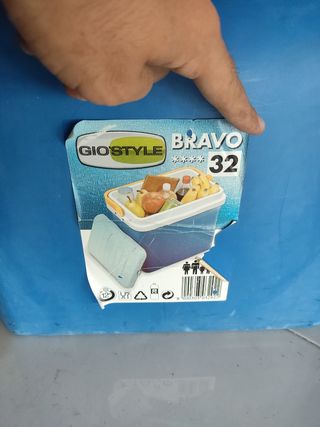 Nevera portátil azul GioStyle de 32L