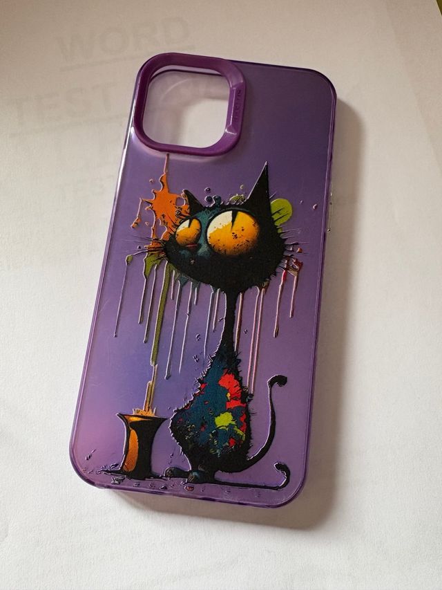 Funda iPhone 12 Pro Gato
