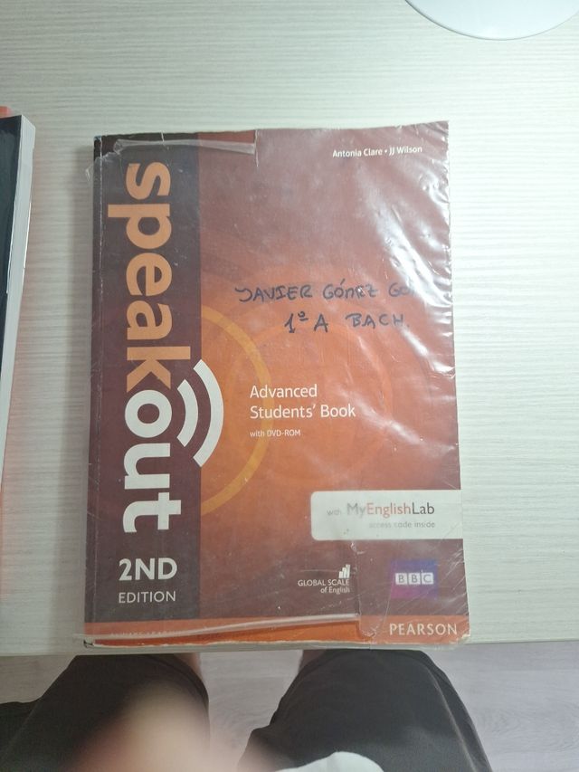 Speakout Advanced 2nd Edition Students' Book with DVD-ROM and MyEnglishLab Access Code Pack