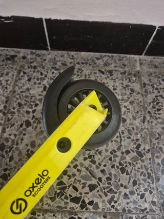 Patinete Oxelo niño amarillo