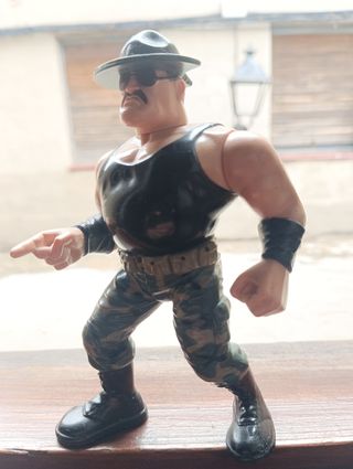 Figura Sargento Slaughter WWF 1990