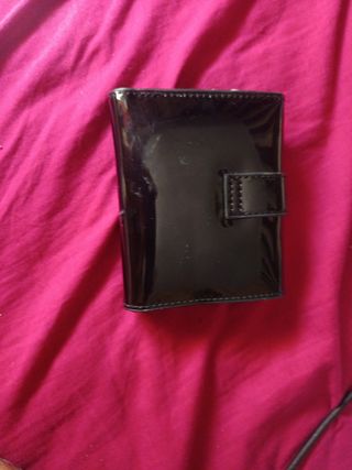 Monedero Stradivarius negro