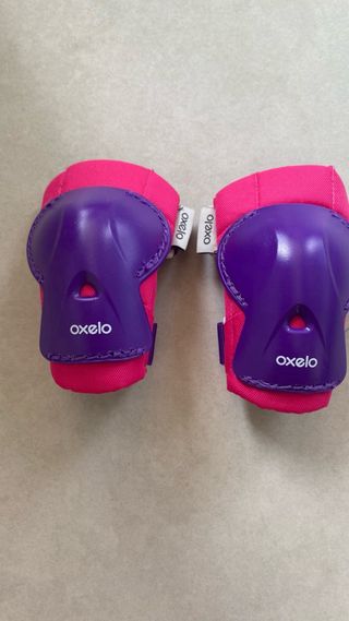 Patines niña Oxelo 26-28 y sus protecciones