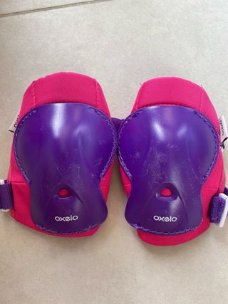 Patines niña Oxelo 26-28 y sus protecciones