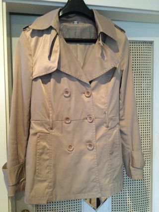 Trench beige donna Tg M
