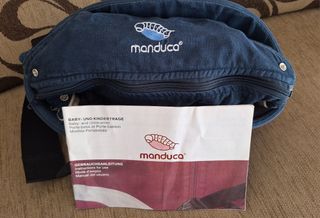 Mochila Manduca Portabebés Azul Marino