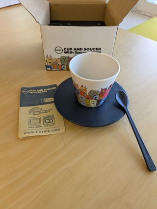 Set caffè iDrink - tazza & piattino