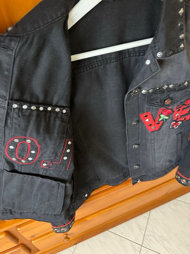 Chaqueta vaquera Desigual negra