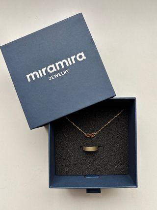Collar y anillo Mira Mira - Infinito