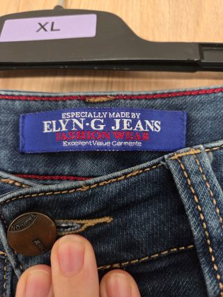 Vaquero Elyn.G Jeans XL azul