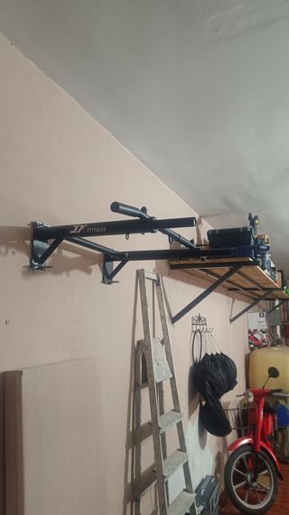 Barra Dominadas Pared
