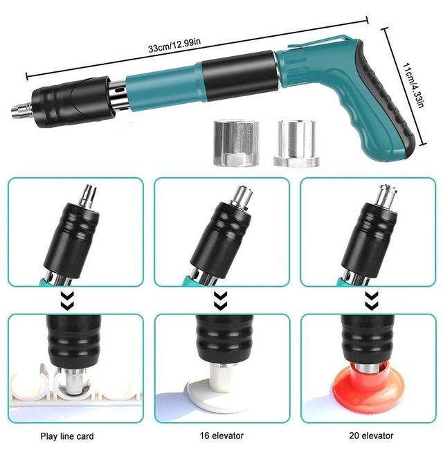 Pistola Clavos + 100 Clavos