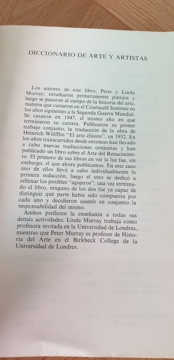 Diccionario de artes y artistas