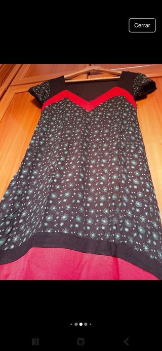 Vestido TitisClothing rojo-negro