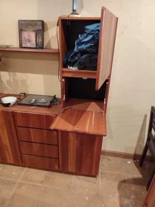 Mueble Comedor Madera Cerezo
