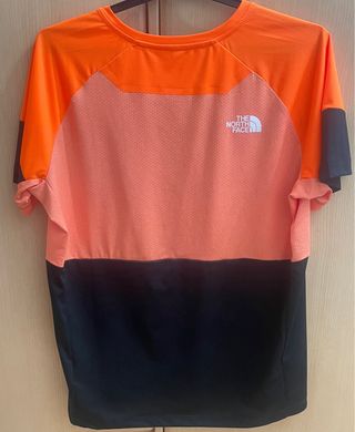Camiseta The North Face - Naranja-Negra
