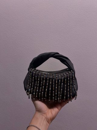 Mini bag Liu Jo nera - strass