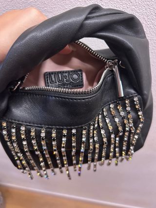 Mini bag Liu Jo nera - strass
