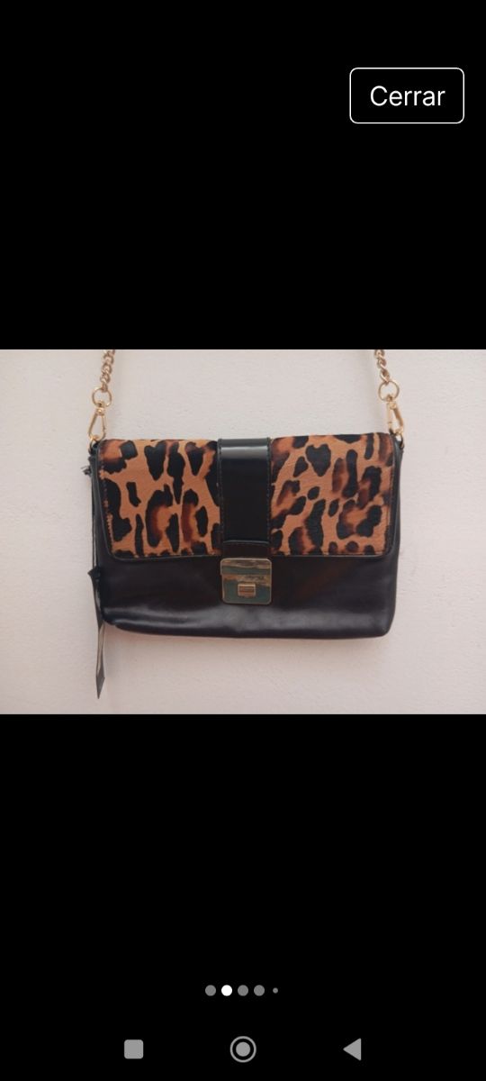Bolso bandolera leopardo